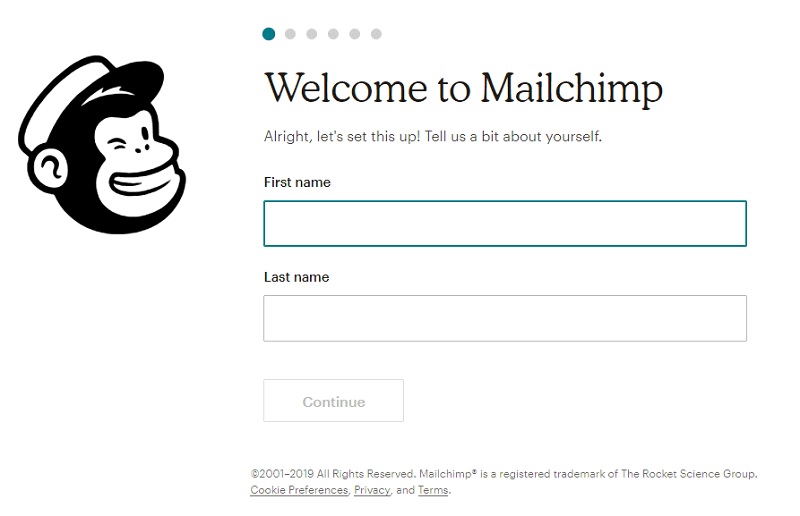 phần mềm Mailchimp
